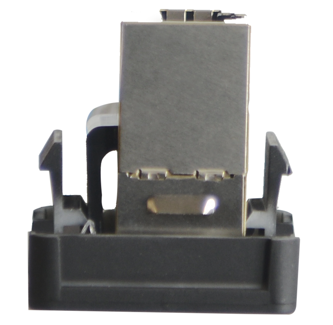 RJ45 Pass-Through Adaptor - Type 9 (White)