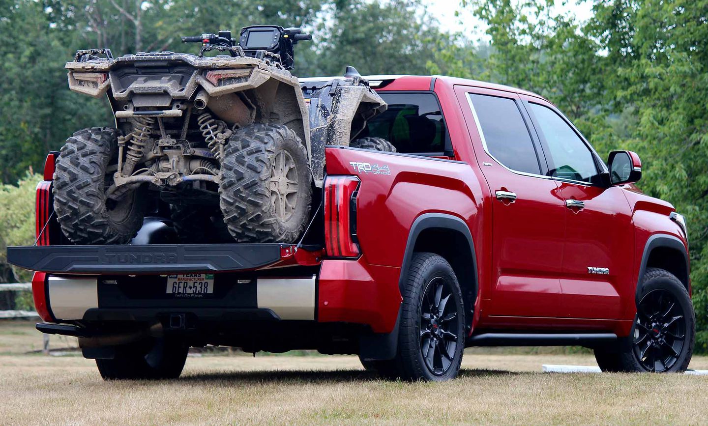 Bed Tie-Down Rails for Toyota Tundra & Tacoma | L-Track System | No Drilling