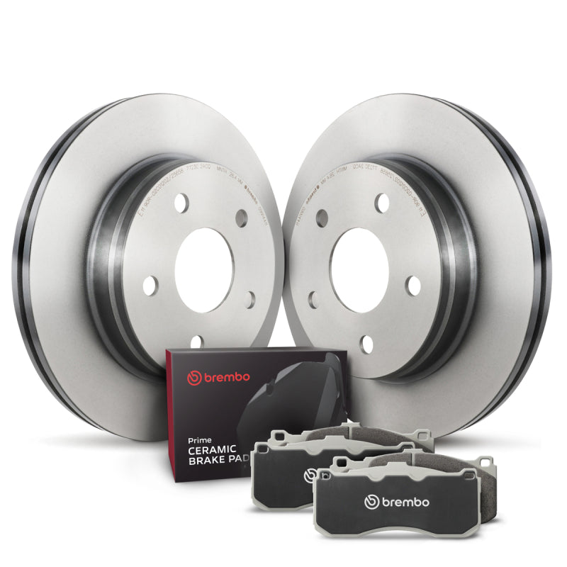 Brembo OE 02-06 Avalanche 2500/99-04 Silverado 2500/01-10 Silverado 2500 HD Rear Disc Brake Kit