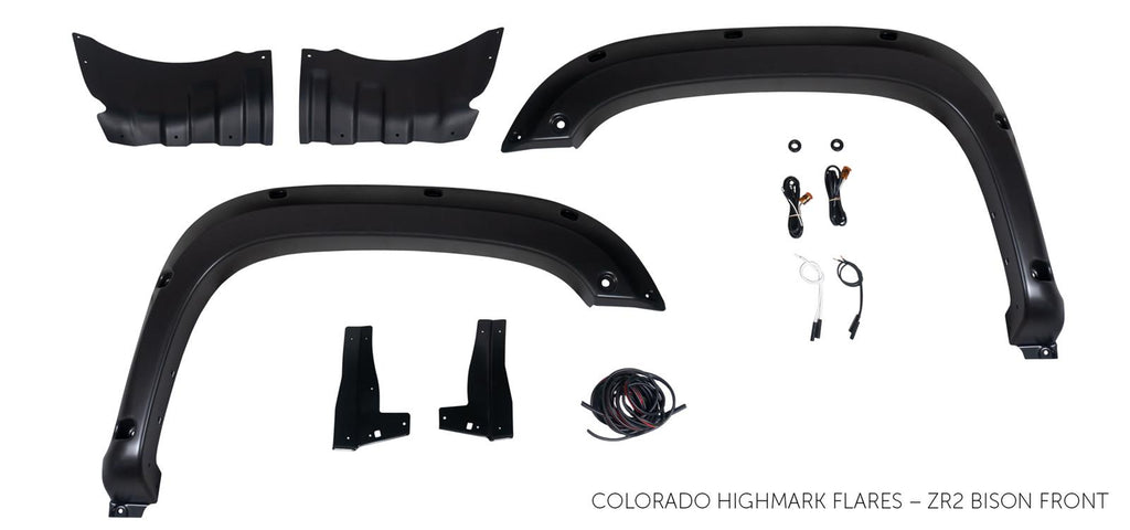 HighMark Rear Flare Kit - Colorado ZR2 / Bison