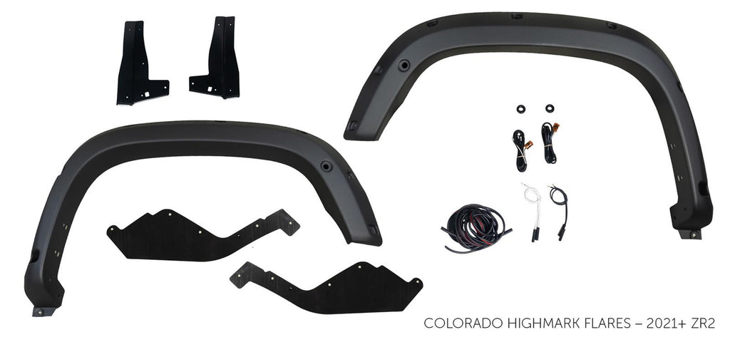 Highmark Flare Kit - Front 2021+ ZR2