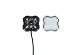Diode Dynamics Stage Series Single Color LED Rock Light - Green M8 (one)
