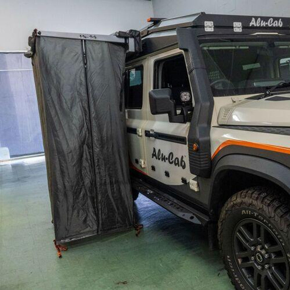 alu cab shower tent Alu-Cab Shower Cube to Silenus Mounting Bracket – Juniper Overland