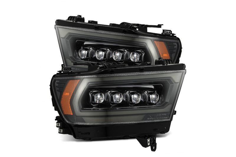 AlphaRex 19-23 Dodge Ram 1500 (No Clsc/Ltd/TRX) NOVA-Series LED Proj HL Alpha-Black (Converter Req.)