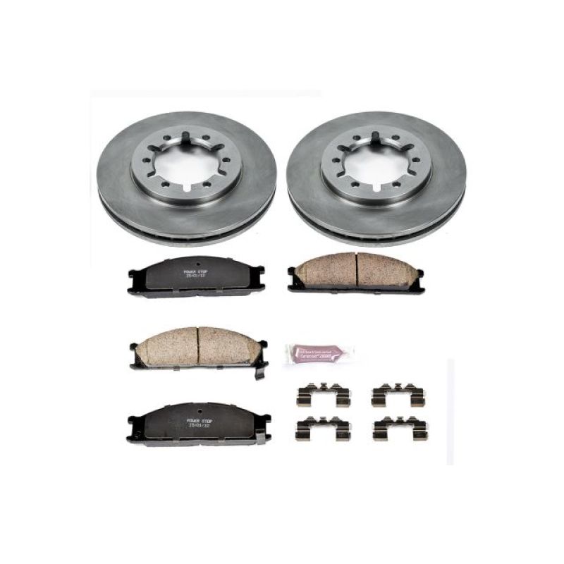 Power Stop 99-04 Nissan Frontier Front Autospecialty Brake Kit