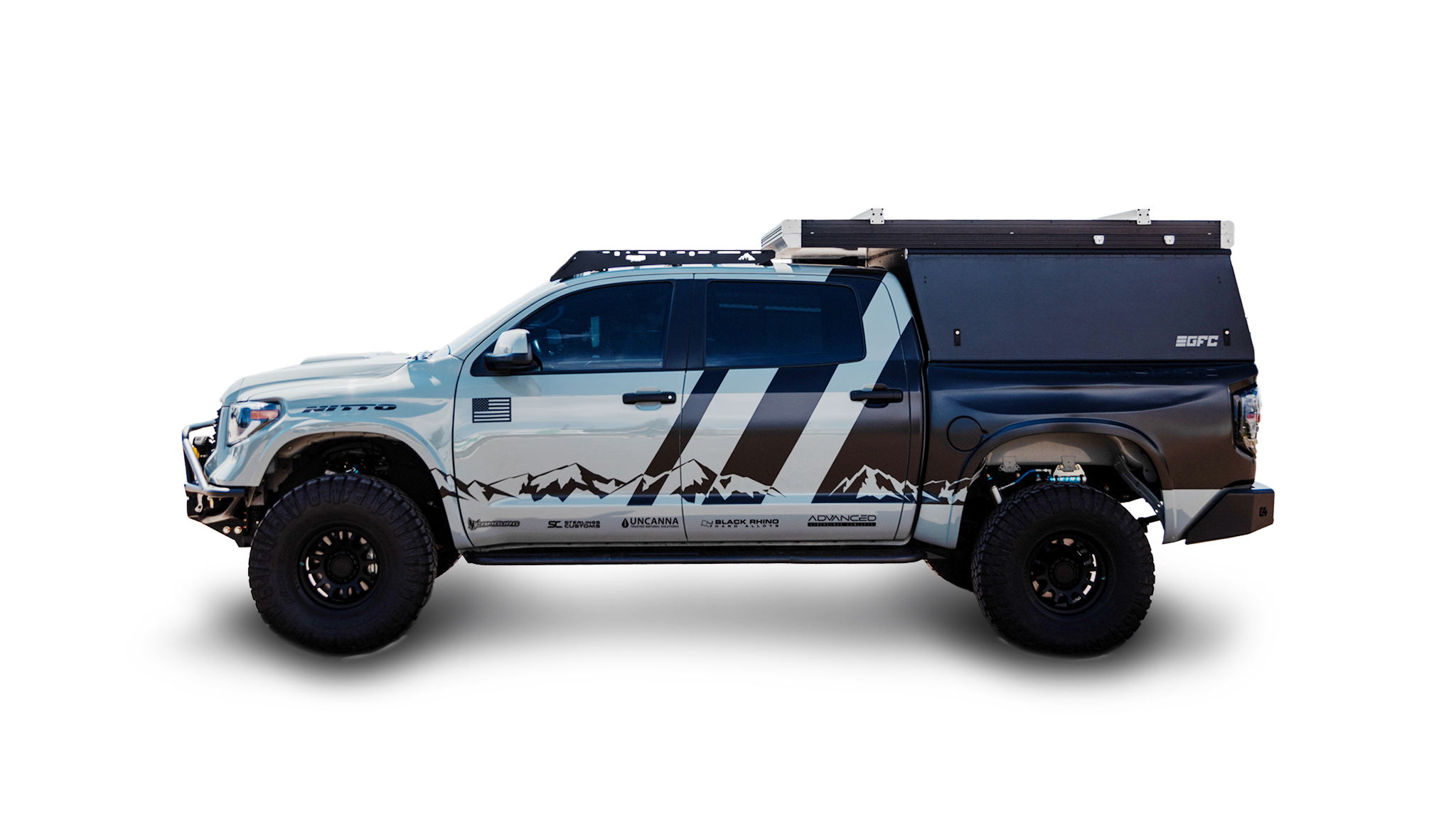 The Bear Paw (2007-2021 Tundra Camper Roof Rack)