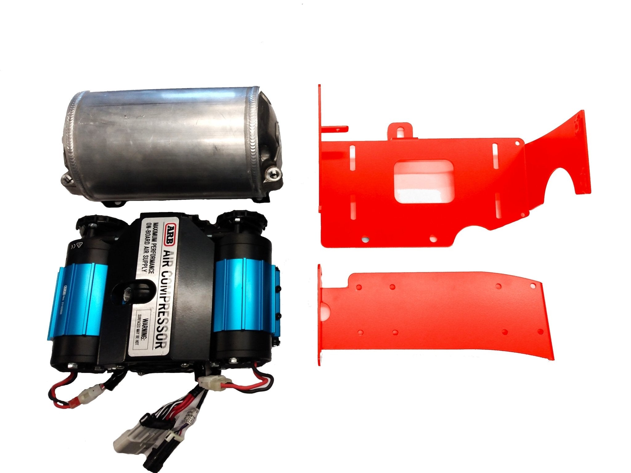 Bundle Pricing: ARB Mounting Bracket (ARBTACO3), ARB Air Compressor (CKMTA12), & ARB 1 Gallon Air Tank (171507) for Toyota Tacoma Gen 3 (2016-23) & Gen 4 (2024-Current)