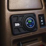 Center Console USB 12V Power Panel | Billet Aluminum | Replaces Ashtray | 1996 - 2002 4Runner