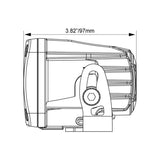 2019+ Ford Ranger A-Pillar Mounts With 20 WATT Mini Cannon
