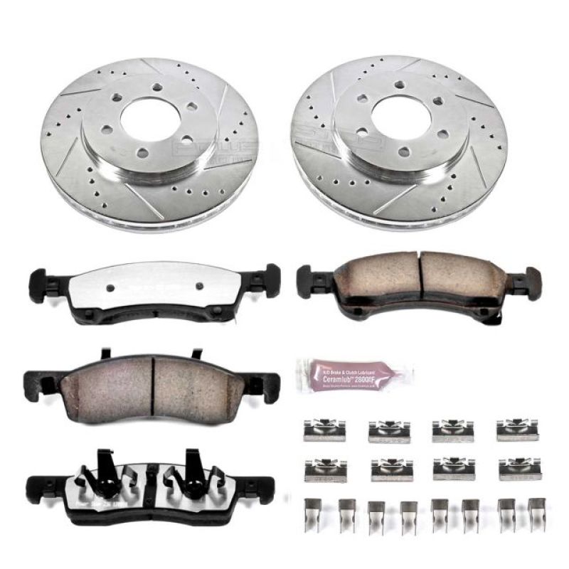 Power Stop 02-06 Ford Expedition Front Z36 Truck & Tow Brake Kit