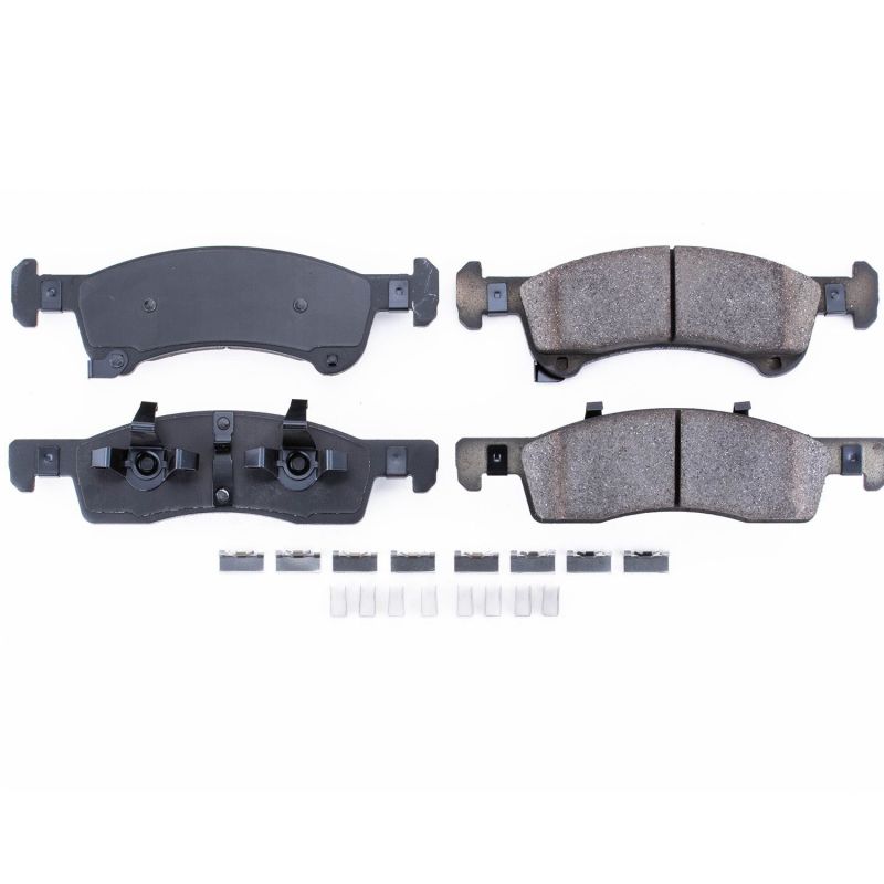Power Stop 03-06 Ford Expedition Front Z17 Evolution Ceramic Brake Pads w/Hardware