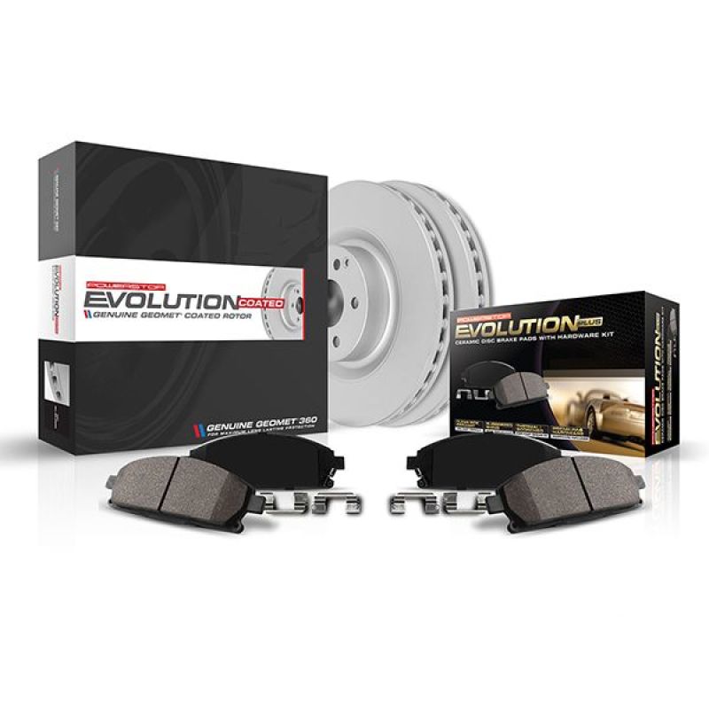 Power Stop 20-22 Ford Explorer Rear Z17 Coated Brake Kit