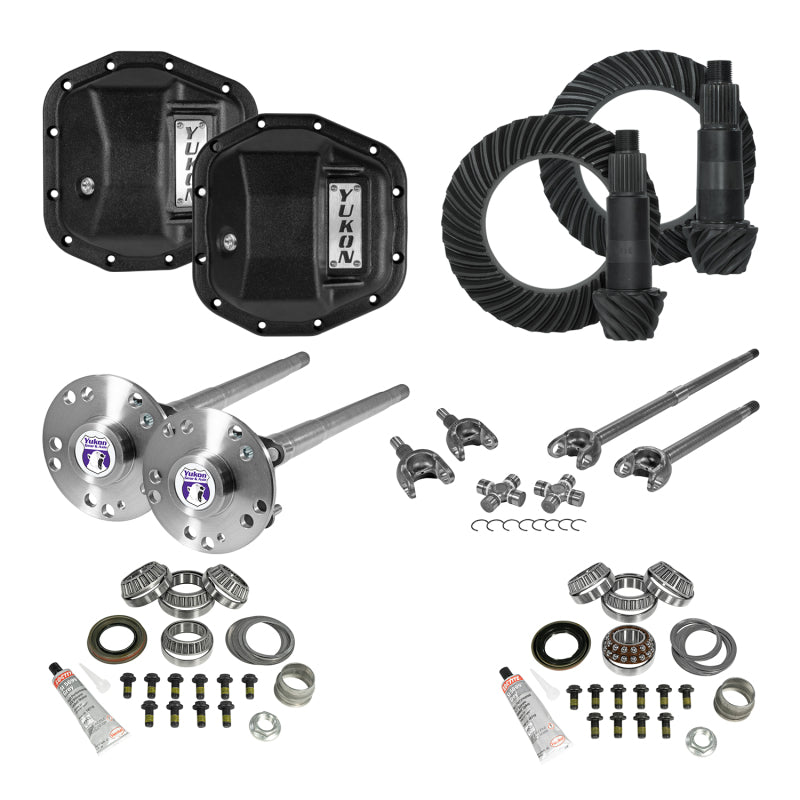 Yukon Re-Gear & Install Kit Stage 4 Package for Jeep JL/JT Dana 44 4.56 Ratio