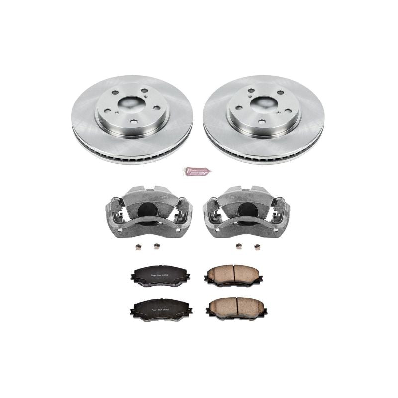 Power Stop 10-12 Lexus HS250h Front Autospecialty Brake Kit w/Calipers