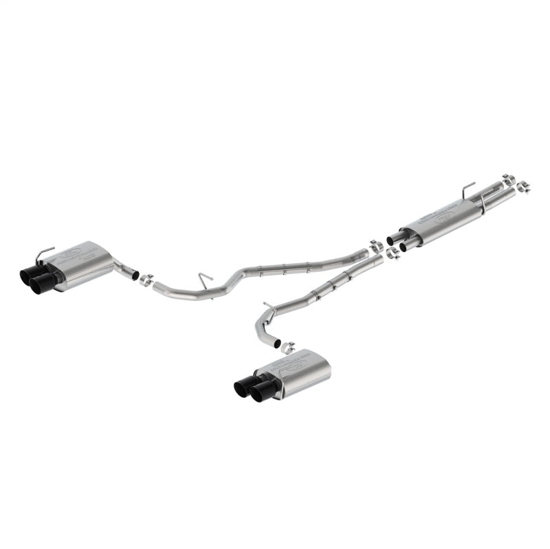 Ford Racing 20-23 Explorer ST Sport Cat-Back Exhaust System Dual Rear Exit w/Black Tips