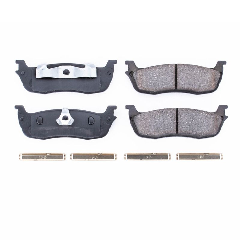 Power Stop 97-02 Ford Expedition Rear Z17 Evolution Ceramic Brake Pads w/Hardware