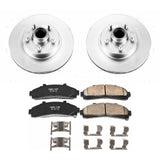 Power Stop 95-01 Ford Explorer Front Z17 Evolution Geomet Coated Brake Kit