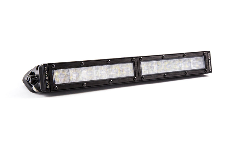 Diode Dynamics 12 In LED Light Bar Single Row Straight Clear Wide Each Stage Series