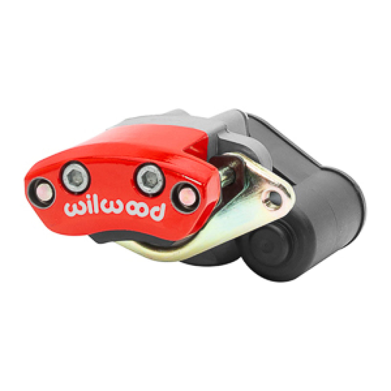 Wilwood Red Electric Parking Brake Caliper - 4.75in Bracket - 0.44-0.61in - Left