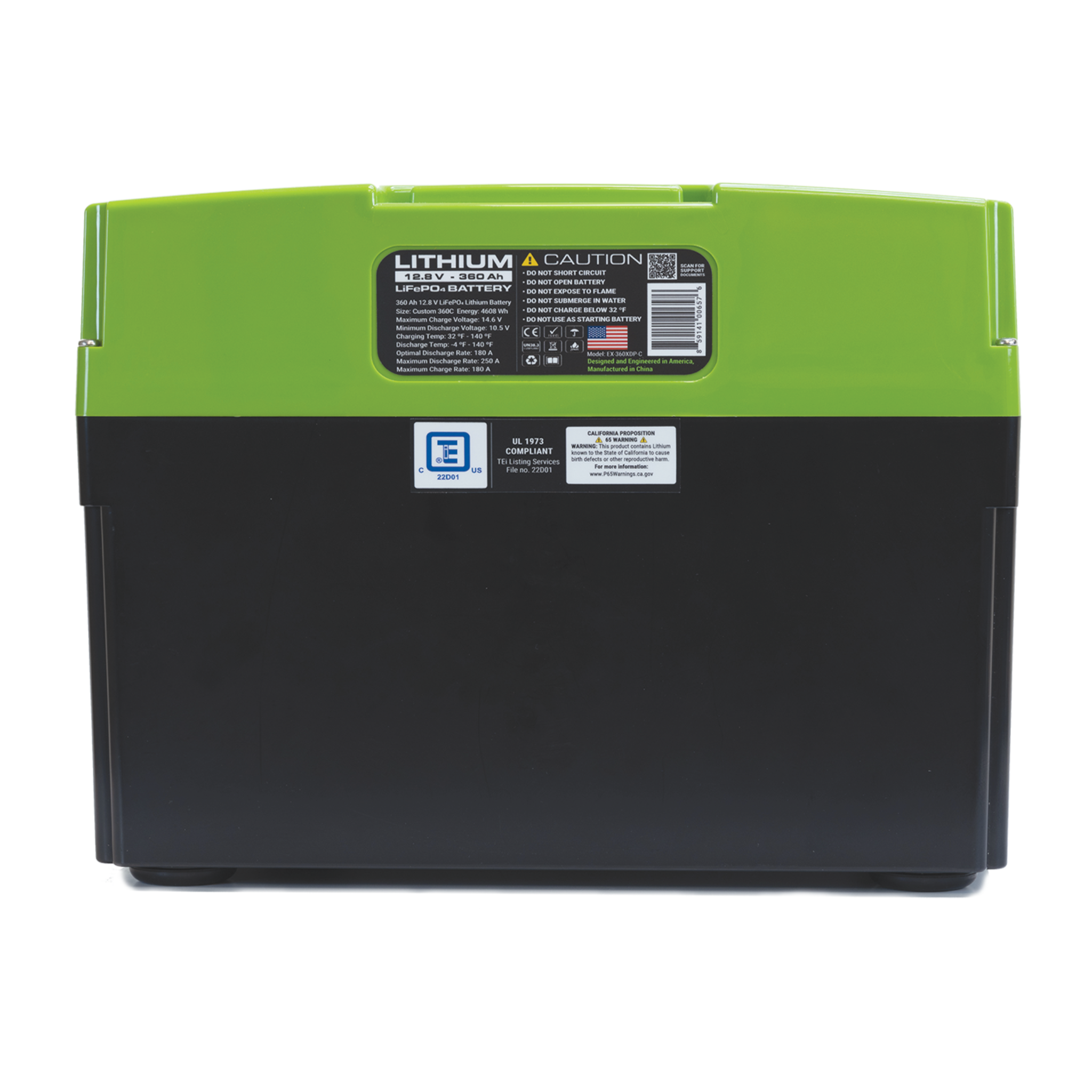 12V 368Ah LiFePO4 Lithium Battery – EX1 | Expion360