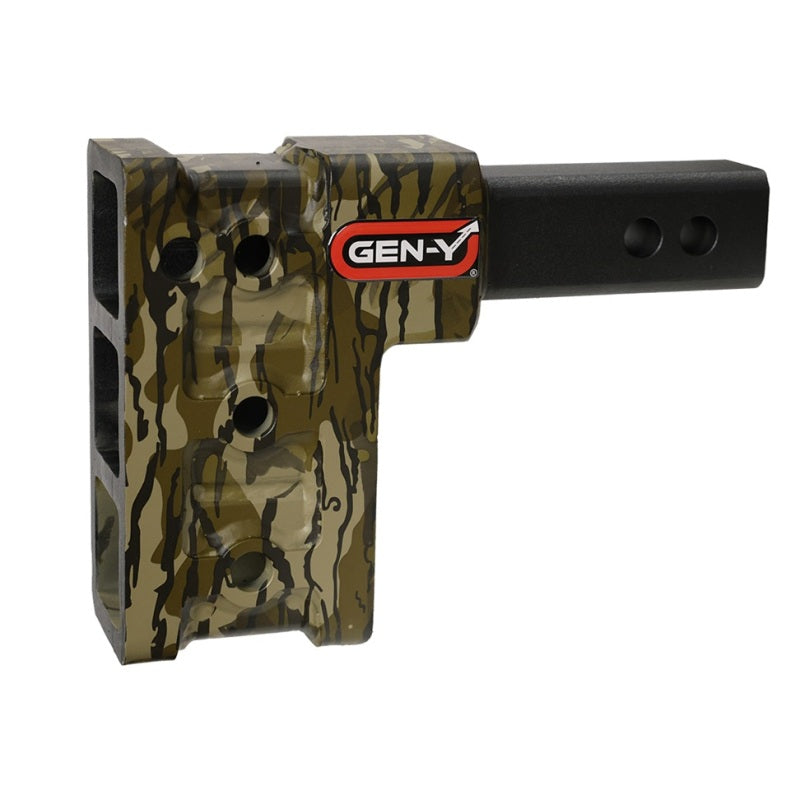 Gen-Y Mega Duty 2in Shank 5in Drop 1.5K TW 10K (Hitch Only) - Mossy Oak