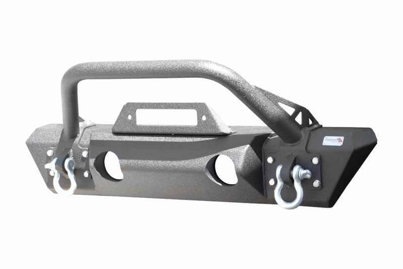 Fishbone Offroad 2018+ Jeep JL/Gladiator Wrangler JL/Gladiator Front Winch Bumper - Black Powdercoat