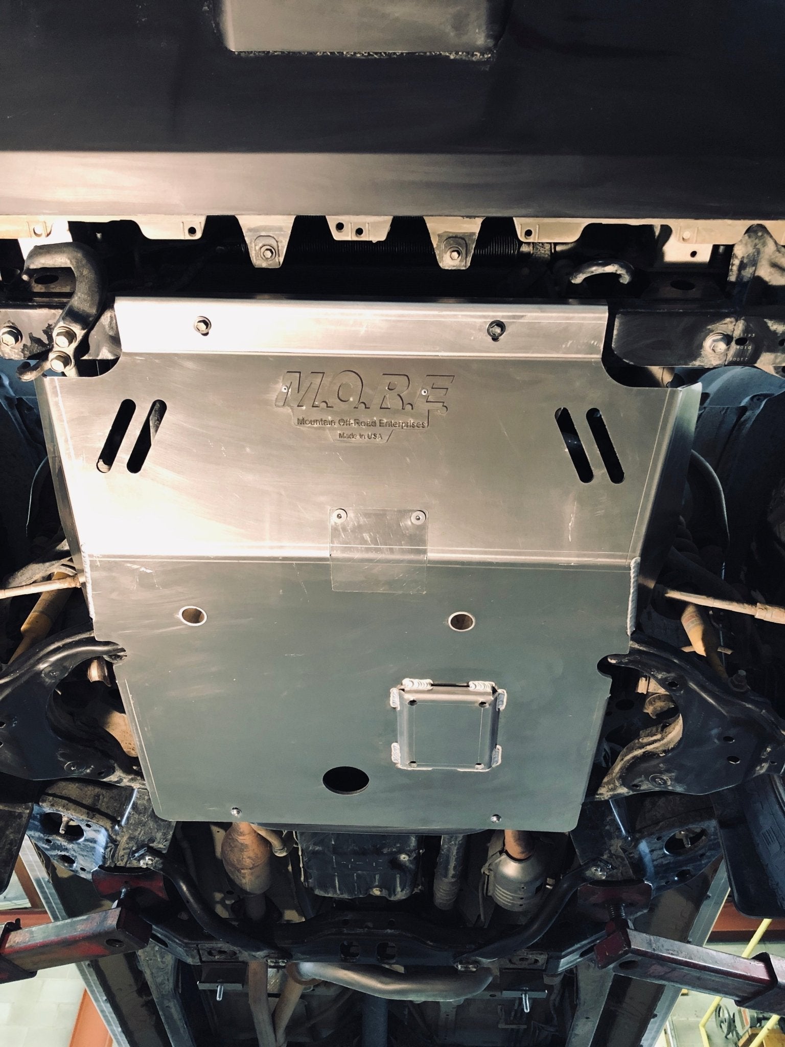 Front Skid Plate (Aluminum) for Toyota Tacoma Gen 2 & 3 (2005-15, 2016-21)