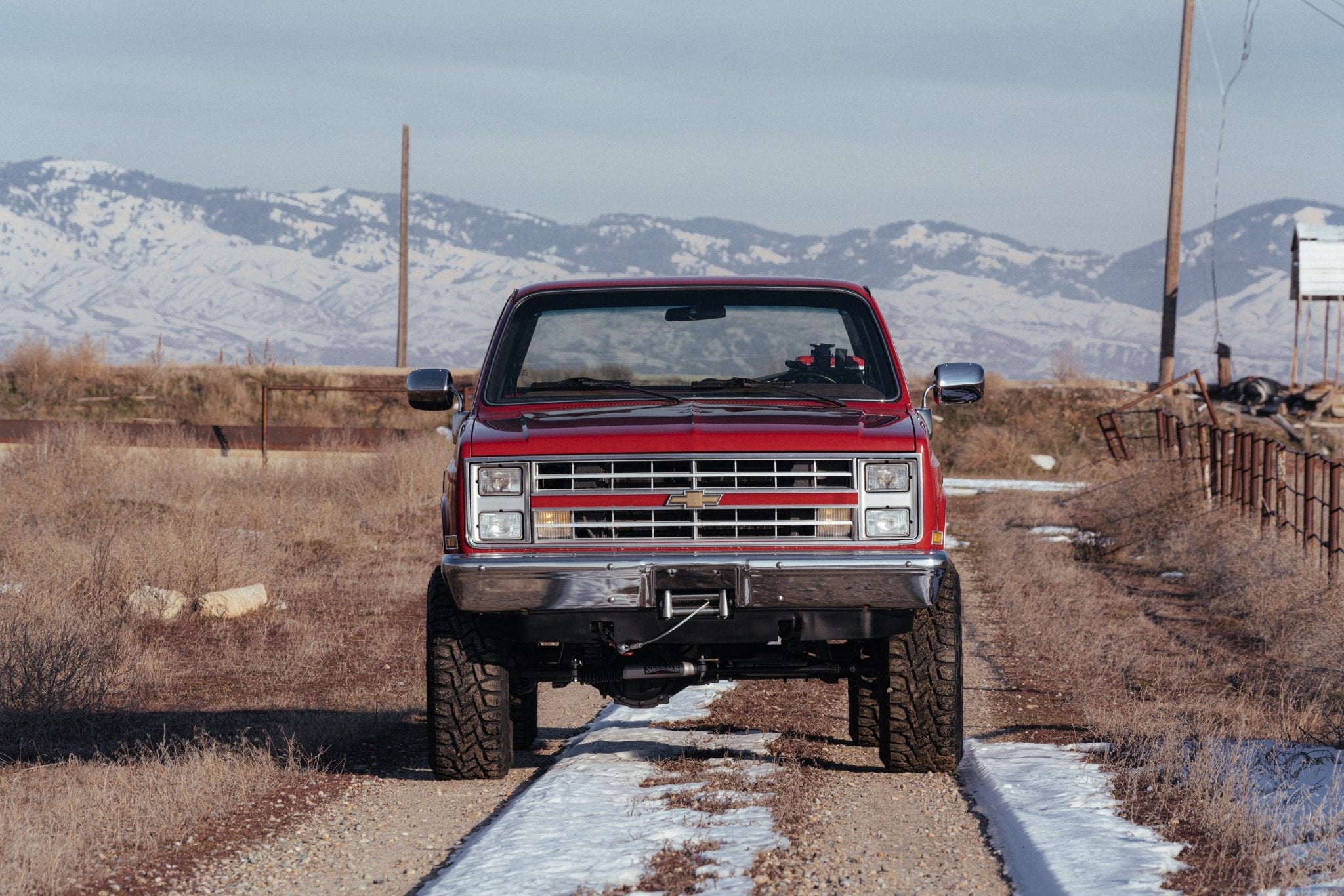 GMC & Chevrolet Squarebody Hidden Winch Mount 1981-1987