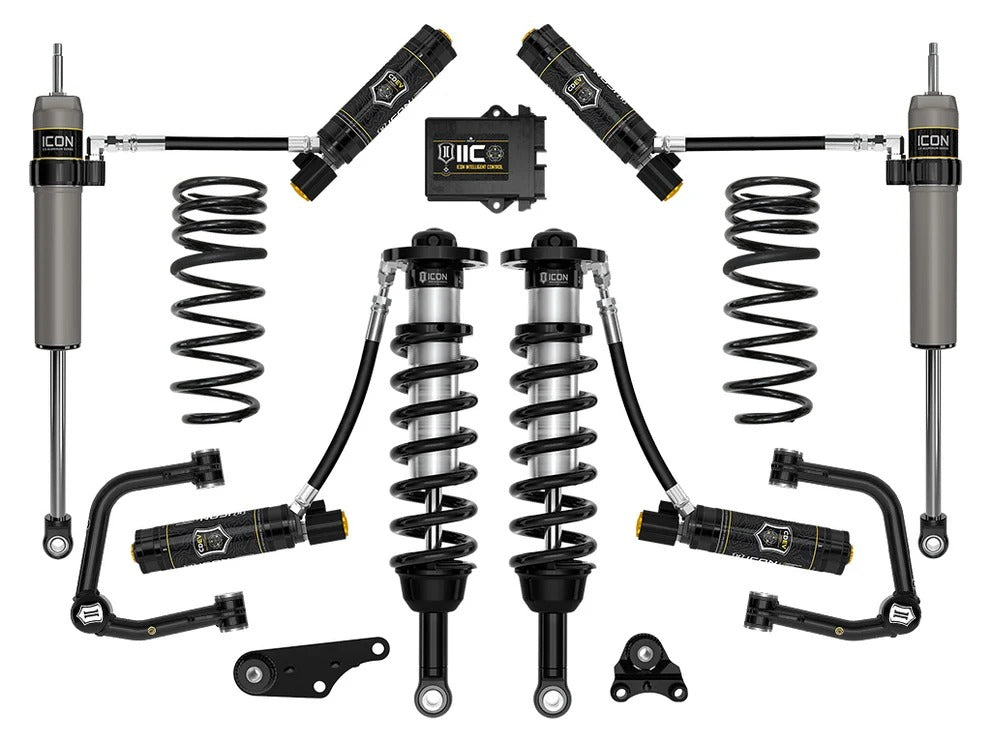 ICON 24 Tacoma 1.25-3in Stage 6 Suspension System Tubular Overland Rear Coils