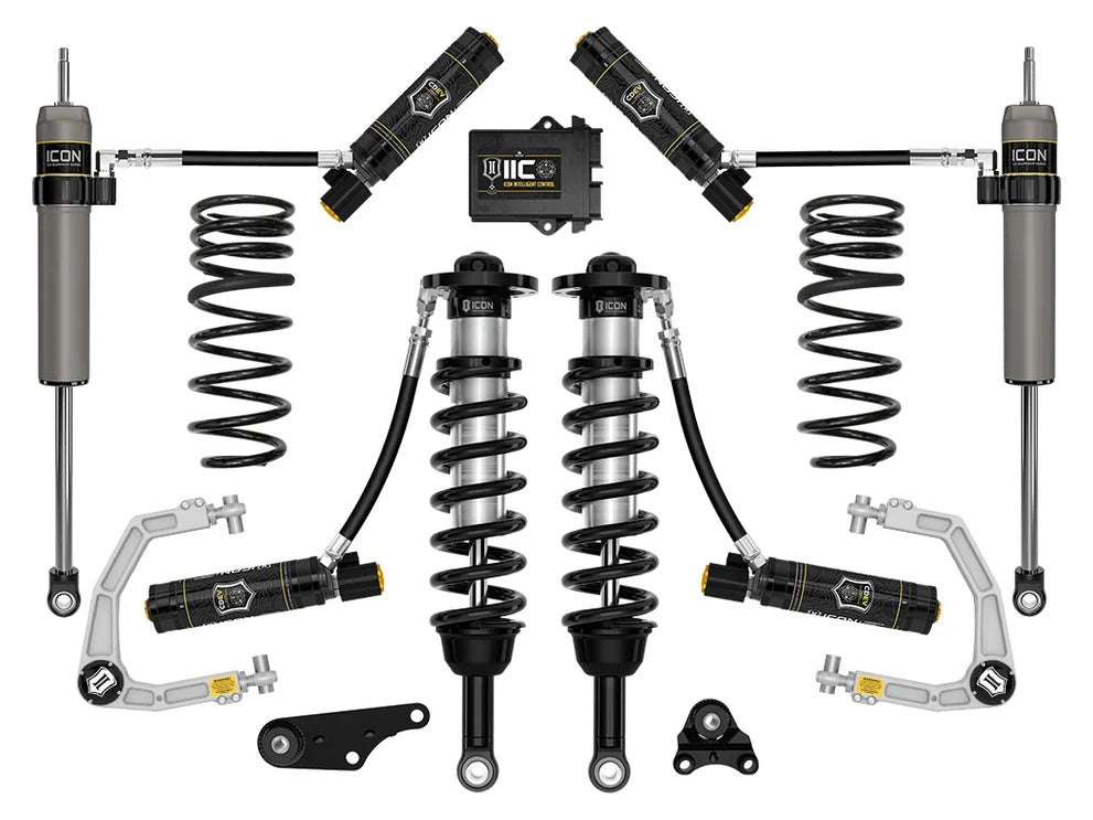 ICON 24 Tacoma 1.25-3in Stage 6 Suspension System Billet With Triple Rate Spring