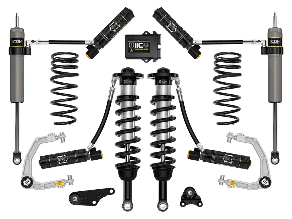 ICON 24 Tacoma 1.25-3in Stage 6 Suspension System Billet Overland Rear Coils
