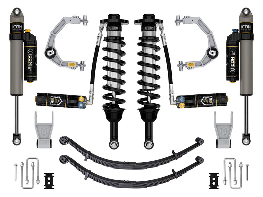 ICON 21-24 Ford F150 Tremor 2.5-3in Stage 4 Suspension Sys Billet Cdxs Leaf Pack