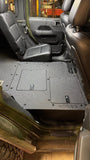 Jeep Wrangler 2018-Present JLU 4 Door - Second Row Seat Delete Plate System - V2