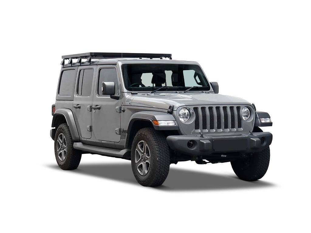 Jeep Wrangler JL 4 Door (2018-Current) Slimline II 1/2 Roof Rack Kit / Tall