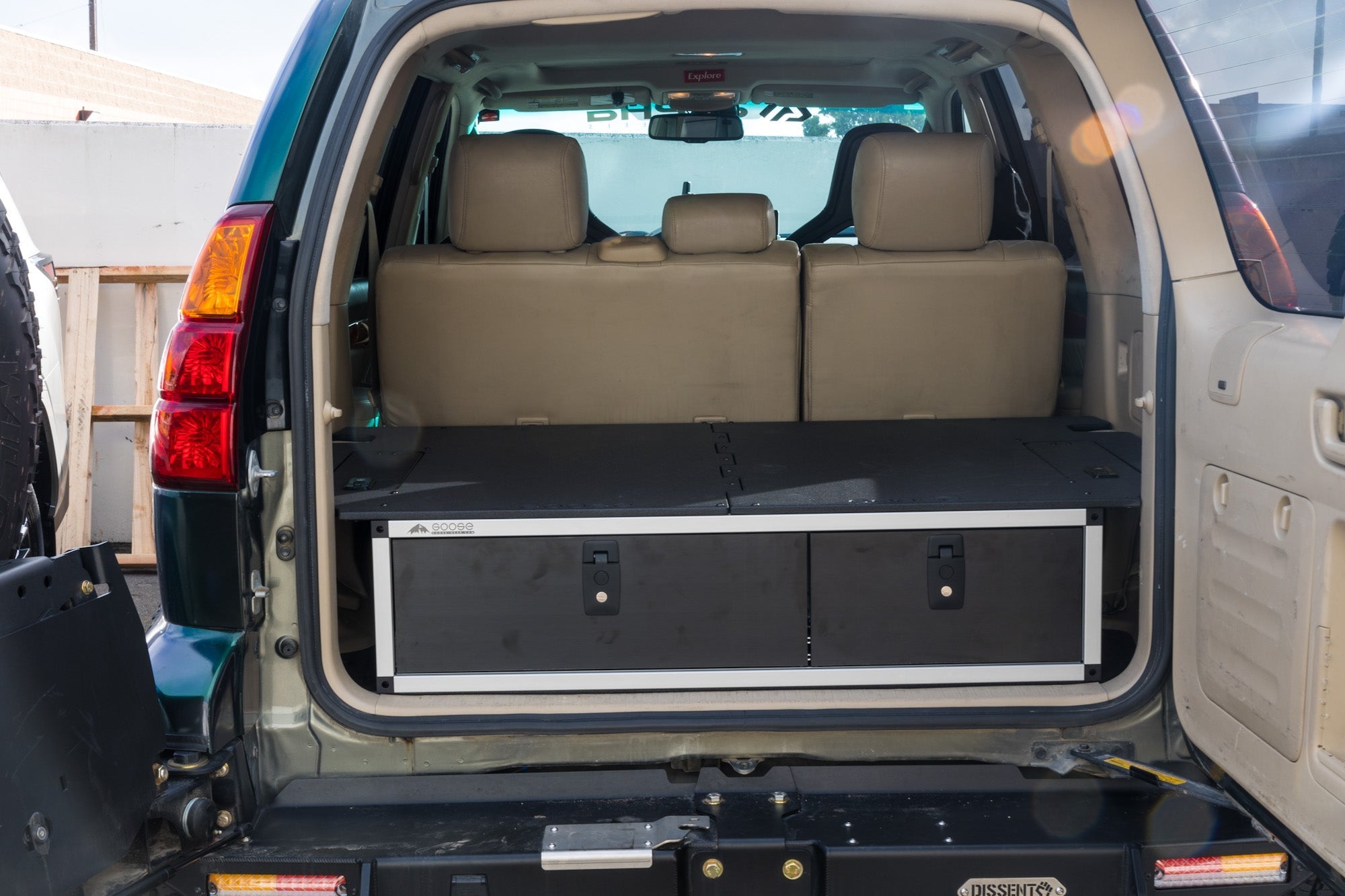 Lexus GX470 2002-2009 1st Gen. - Side x Side Drawer Module with