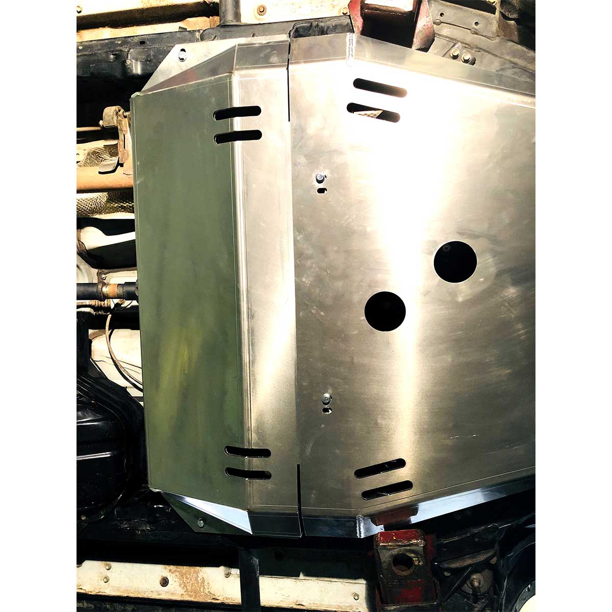 Rear Transfer Case Skid Plate KDSS (Aluminum) for Toyota 4Runner Gen 5 (2010+)