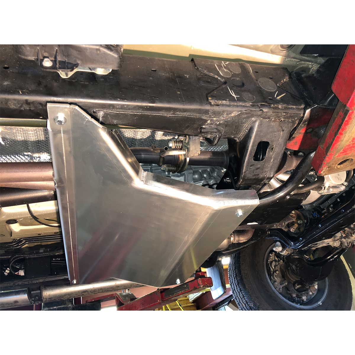 Rear Transfer Case Skid Plate (Steel) for Toyota Tacoma Gen 3 (2016-21)