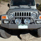 "Rock Proof" Front Bumper: Straight for Jeep Wrangler TJ (1997-06) / Wrangler Unlimited LJ (2004-06)