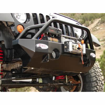 M.O.R.E. Jeep JK Front Bumper Rock Proof (2007–18)