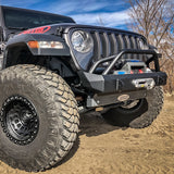 "Rock Proof" Front Bumper with Tube Work for Jeep Wrangler JL (2018+)