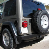 "Rock Proof" Rear Bumper with Clevis Mounts for Jeep Wrangler TJ (1997-06) / Wrangler Unlimited LJ (2004-06)