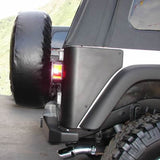 "Rock Proof" Rear Bumper with Clevis Mounts for Jeep Wrangler TJ (1997-06) / Wrangler Unlimited LJ (2004-06)