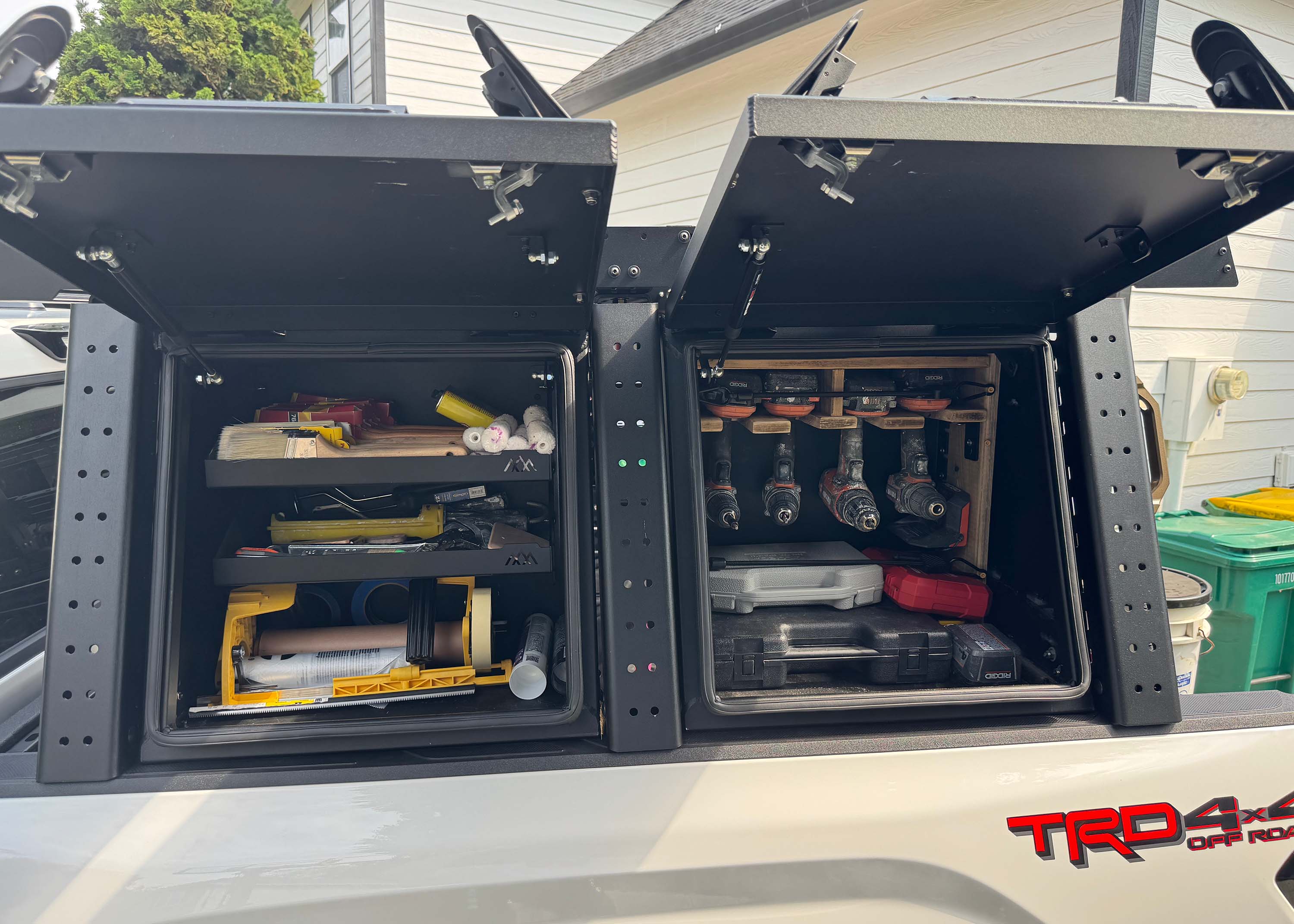 Aluminum Bed Rack Storage Box - Toyota Tundra