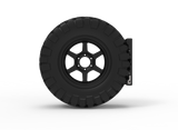 Spare Tire Gear Mount