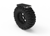 Spare Tire Gear Mount