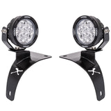 18+ Jeep JL / '20+ Jeep Gladiator Cowl Light Kit (With 4.7" CG2 Light Cannon)