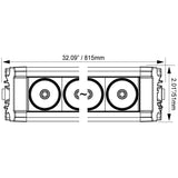 2016-2023 Toyota Tacoma Bumper Light Bar Kit