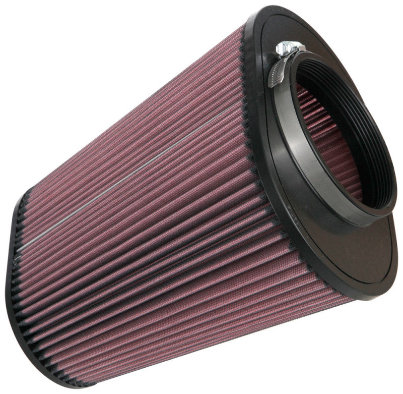 K&N Universal Tapered Filter 4-1/2in Flange, 6-1/4in x 9-1/4in Base, 7in x 4.5in Top, 10in Height