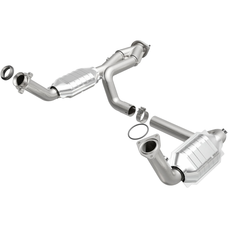 MagnaFlow Conv DF 02-06 Cadillac Truck. 8 5.3L Dual Conv. Y-Pipe Assy 2wd/Chevy Truck 99-07