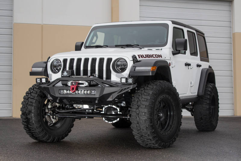 Addictive Desert Designs 2018 Jeep Wrangler JL Stealth Fighter Front Bumper w/ Winch Mounts